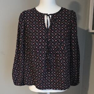 Universal Thread Relaxed Tie Front Blouse Size M